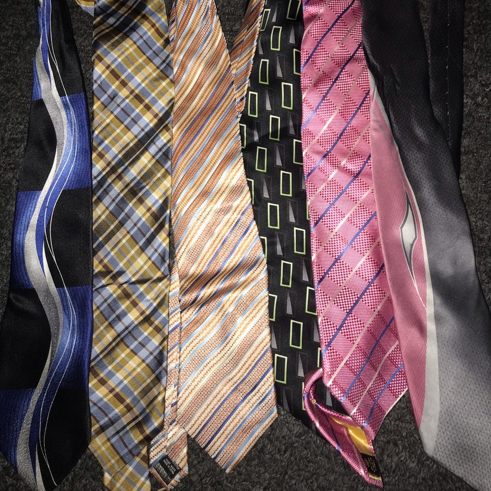 Men’s lot 6 ties